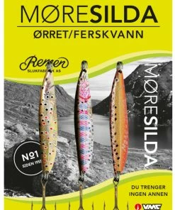 Remen Møresilda Ørret/Ferskvann Sluksett 3 Pk.
