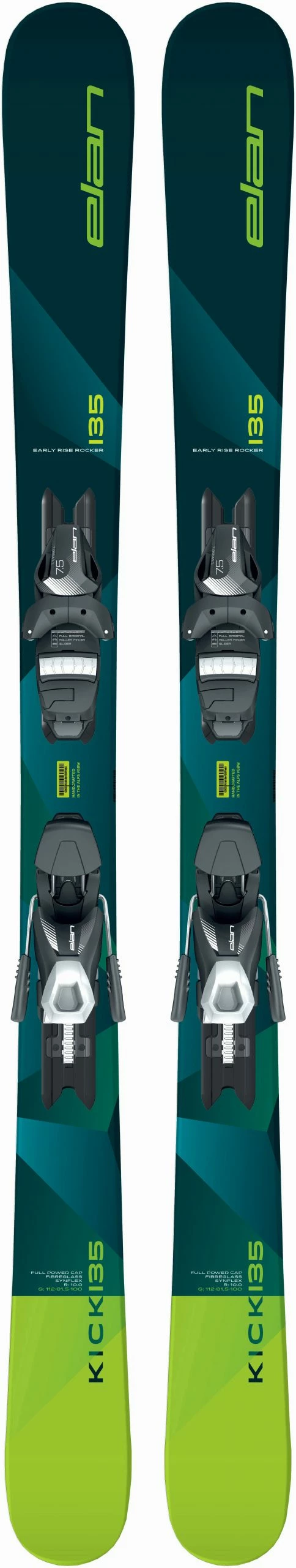 Elan Kick Twin-tip Ski Junior 2020 - Bilde 2