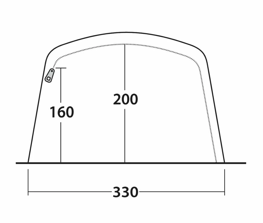 Outwell Avondale 5PA Telt 2021 - Bilde 9